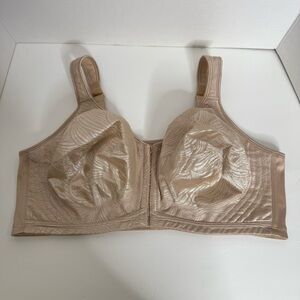 Playtex 18 Hour Posture Boost Front Close Wireless Full Coverage Bra Size 44DD